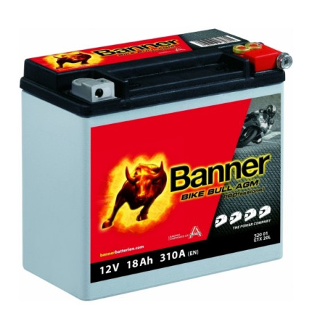 Batterie Harley Banner Bike Bull by Deka 12V/18Ah ETX20L